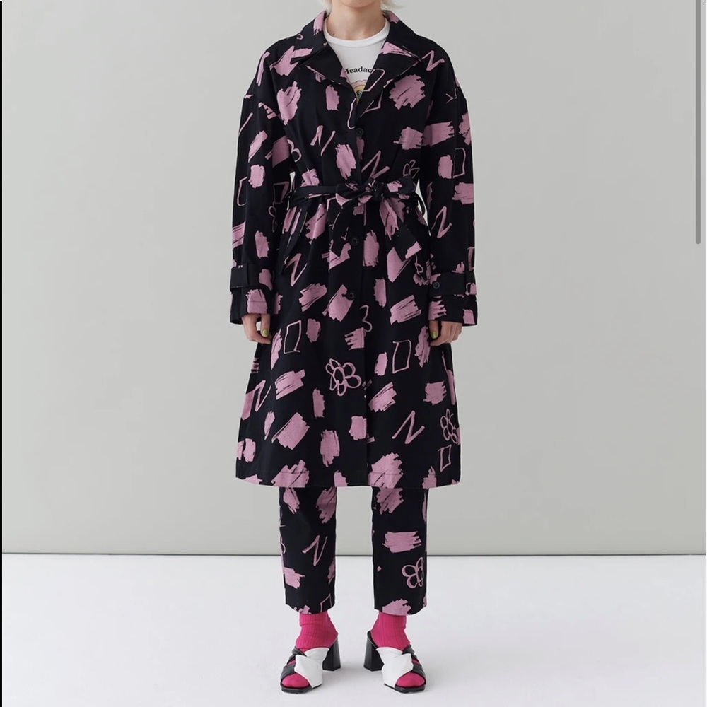 Lazy Oaf / GEM Scratch Duster Coat 🖤💕